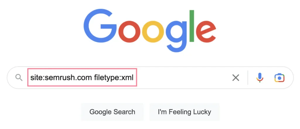 site:[domain.com] filetype:xml