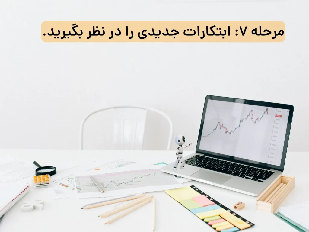 ابتکارات جدیدی را در نظر بگیرید.